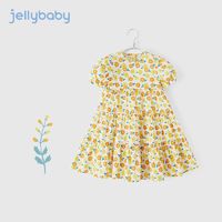 百亿补贴：JELLYBABY 女童短袖连衣裙