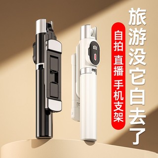 百亿补贴：EARISE 雅兰仕 P60D 多功能自拍杆 黑色