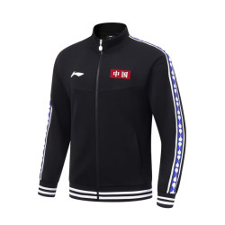 lining李宁新品羽毛球服乒乓球套装男女运动长袖外套男女同款王楚钦