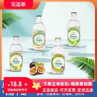 Chang 象牌 泰国原装进口泰象苏打水青柠味饮料汽水325ml*5瓶chang牌气泡水