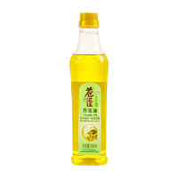 苍茫谣 CangmangYao）芥花油 非转基因低芥酸菜籽油 500ml 小瓶食用油 内蒙国企