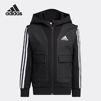 adidas 阿迪达斯 男女青少年夹克冬季运动外套 HM9619 140