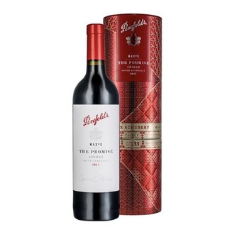 麦克斯大师承诺西拉干红葡萄酒 750mL 红色新年礼盒