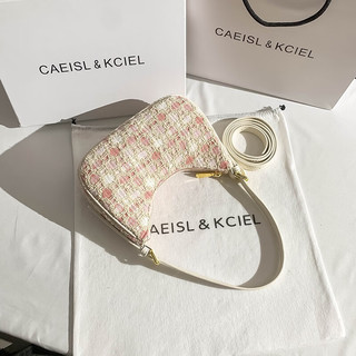 CAEISL & KCIEL小&ck2024女包小众高级感织手提腋下包时尚单肩法棍包 收藏加购赠盒 