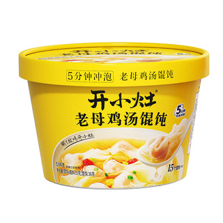 88VIP：统一 开小灶冲泡馄饨鸡汤小馄饨55g*1盒方便食品面食夜宵饺子速食