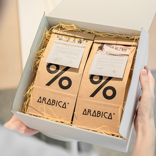 【立即购买】% Arabica阿拉比卡咖啡豆百分百意式拼配手冲埃塞3包