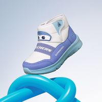 百亿补贴：SKECHERS 斯凯奇 冬靴雪地靴高帮冬季保暖儿童搭休闲靴雪地低帮棉靴664186N