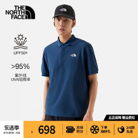 北面 TheNorthFace北面短袖Polo男UPF防晒户外夏季新款|87W2