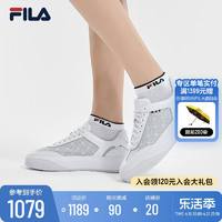 FILA 斐乐 官方女鞋OLIMPICA摩登板鞋2024夏新款燕尾鞋休闲运动鞋