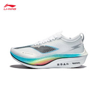 LI-NING 李宁 飞电4ELITE 春夏竞速训练情侣跑步鞋 ARMU007-14 标准白 39