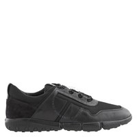 TOD\'S 托德斯 黑色织物和皮革男式低帮运动鞋 XXM25C0CP50NXMB999