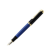 Pelikan 百利金 钢笔 M600 蓝色条纹 EF尖 礼盒装