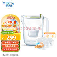 BRITA 碧然德 fill&enjoy; Style设计师系列 滤水壶 绿色 一壶六芯