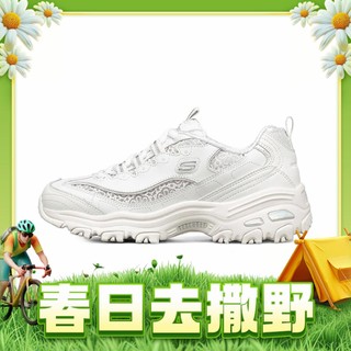 SKECHERS 斯凯奇 D'Lites 1.0 女子休闲运动鞋 149250/WHT 白色 35