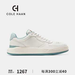 COLE HAAN 歌涵 colehaan/歌涵 男鞋休闲鞋 24年春季时尚轻盈运动鞋板鞋男C38036 白色-C38036 41.5