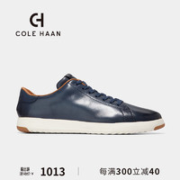 COLE HAAN 歌涵 colehaan/歌涵 男士休闲鞋 24年春季皮革时尚轻盈休闲板鞋C22586 火焰蓝-C22586 41.5