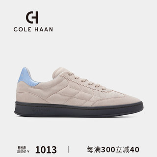 COLE HAAN 歌涵 colehaan/歌涵 男鞋休闲鞋 24年春夏德训鞋阿甘鞋低帮运动板鞋C38052 米色-C38052 42.5