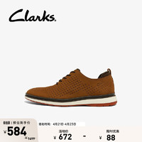 Clarks 其乐 男士休闲鞋 深棕褐色 40