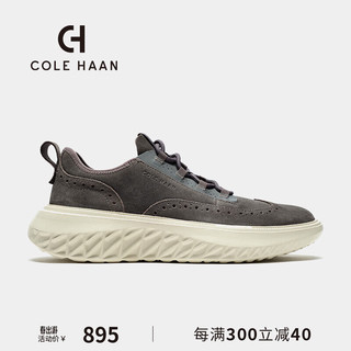 COLE HAAN 歌涵 colehaan歌涵 男鞋运动鞋秋季缓震布洛克休闲鞋百搭老爹鞋C37661 灰色-C37661 41