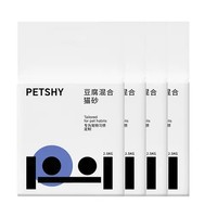 petshy 百宠千爱 豆腐混合猫砂 2.5kg*4包