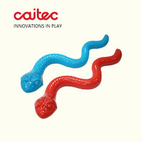 CAITEC 狗狗玩具发声小蛇漏食藏食缓食玩具耐咬柔软易清洗中小型犬