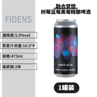 美国费登斯精酿啤酒Fidens 兰花尤金之斧高分酒473ML屠夫