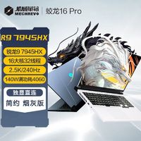 百亿补贴：机械革命 蛟龙16Pro R9-7945HX/4060满功耗2.5K/240HZ游戏本烟灰版 16GB+1TB