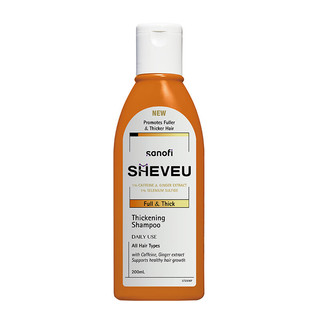 SHEVEU去屑止痒洗发水赛逸进口硫化硒咖啡因生姜防掉发洗发露200ml*2