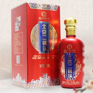 YONGFENG 永丰牌 北京二锅头 百年红 42%vol 清香型白酒 500ml*6瓶 礼盒装