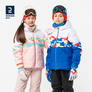 DECATHLON 迪卡侬 儿童滑雪棉服冬季防水外套保暖男女童中大童棉衣棉服KIDK
