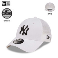 NEW ERA 纽亦华 棒球帽鸭舌帽男女 TRUCKER MLB洋基队 60358156白色NY