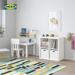 IKEA宜家卡莱克搁架单元书架置物架书柜吊柜格子展示柜挂墙收纳架