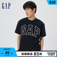 Gap 盖璞 24年新款圆领印花T恤