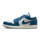 NIKE 耐克 男鞋Air Jordan 1 Low AJ1白蓝复古运动篮球鞋FN5214-141