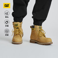 CAT 卡特彼勒 卡特春夏新款男士户外经典耐磨黄靴工装靴大黄靴