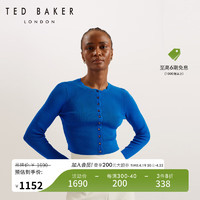 Ted Baker2024春夏女士气质修身纯色针织衫274488 蓝色 0