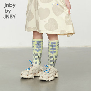 jnby by JNBY江南布衣童装袜子高筒袜男女童24春6O2N13250 750/黄色系多彩混杂色 30