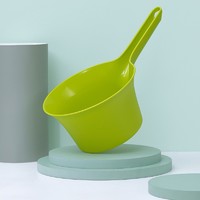 CHAHUA 茶花 水瓢塑料加厚长柄带嘴水勺厨房用品水舀子浴室水勺 颜色随机 1个装