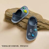 crocs 卡骆驰 平板洞洞鞋户外包头拖鞋男休闲平底鞋女凉鞋