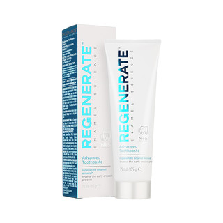 REGENERATE 法国Regenerate进口修复牙釉质牙膏去黄口腔清新瓷白银色单品 75ml