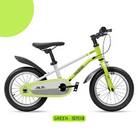 PHOENIX 凤凰 儿童自行车单车2-3-4-6-9-10岁男孩童车 春意绿 14寸