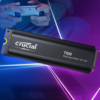 Crucial 英睿达 T500 Pro 散热片版 NVMe M.2 固态硬盘 2TB（PCI-E4.0）