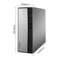 Lenovo 联想 21.45英寸显示器 商用台式机 银色（AMD-A3050U、核芯显卡、16GB、256GB SSD+1TB HDD）