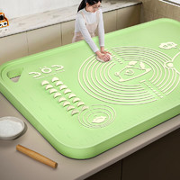 硅胶揉面垫加厚防滑食品级硅胶垫面板家用擀面烘焙案板塑料和面垫