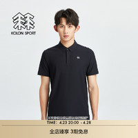 KOLON SPORT 可隆男子AIRMESH网孔透汽凉感T恤运动短袖保罗POLO衫