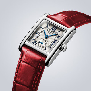 LONGINES 浪琴 优雅黛绰维纳系列 21.5毫米石英腕表 L5.200.4.71.D 礼盒装 配表带款