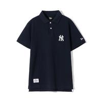 NEW ERA 纽亦华 春夏款MLB系列刺绣网眼NY短袖Polo衫男女潮牌情侣穿搭