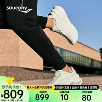 Saucony索康尼SHIFT FLOW凌迅缓震回弹跑鞋男女通勤运动鞋 米3 40