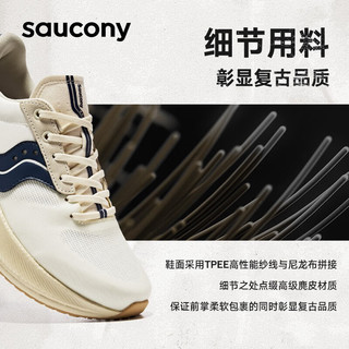 Saucony索康尼复古跑鞋2024夏季缓震通勤跑步鞋男女运动鞋SLAY ICON 米兰 45