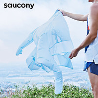 百亿补贴：saucony 索康尼 梭织外套男轻薄防风透气专业跑步外套夏季冲锋衣